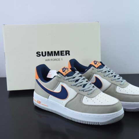 NIke Air Force 1 '07  双勾 布面空军一号低帮休闲板鞋货号：DG2296-021