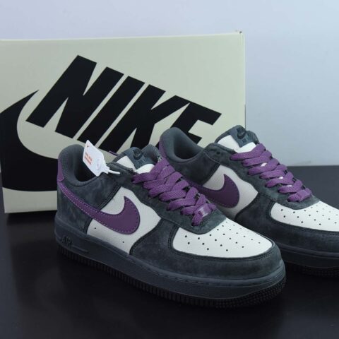 Nike Air Force 1 Low ’07 “Grey purple ”“灰紫雾”空军一号低帮货号：CW1188-111