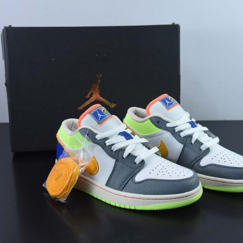 Air Jordan 1 Low AJ1 乔1漆皮拼色 复古文化休闲运动板鞋 货号：FB1835-181