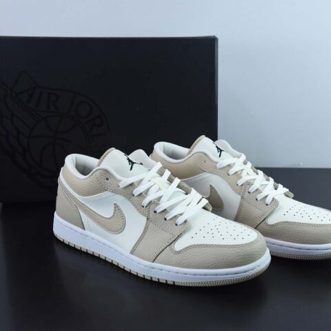 Air Jordan 1 Low 帆白黄 AJ1 乔1 乔丹系列低帮休闲运动板鞋 货号：FB7168-121