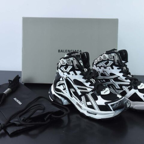 Balenciaga Runner Hightop 巴黎世家7.0高帮 22ss最新配色潮流复古休闲鞋 W3RH29010
