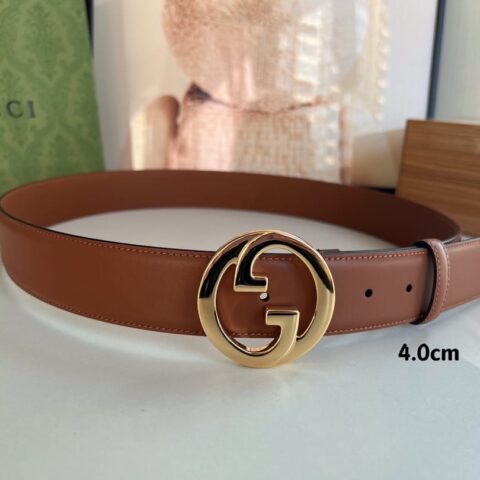 Gucci古驰   Blondie  系列腰带4.0cm