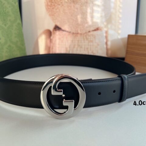 Gucci古驰   Blondie  系列腰带4.0cm