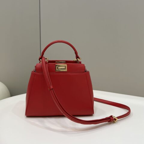 FENDI芬迪软羊皮搭配内里超3D立体涂鸦手袋8315