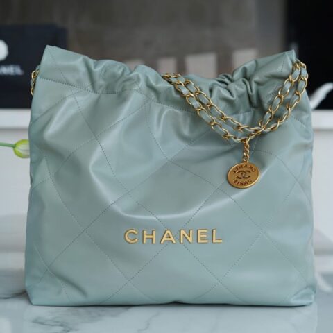 CHANEL 22 手袋 AS3261雾霾蓝