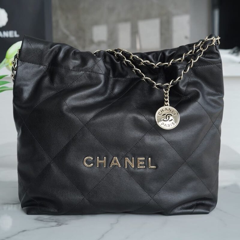 CHANEL 22 小号手袋 AS3260黑色