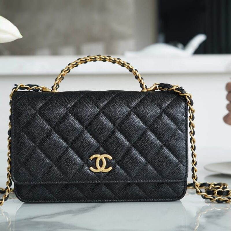 CHANEL 22P 新款手柄WOC AP2804 B08299 94305