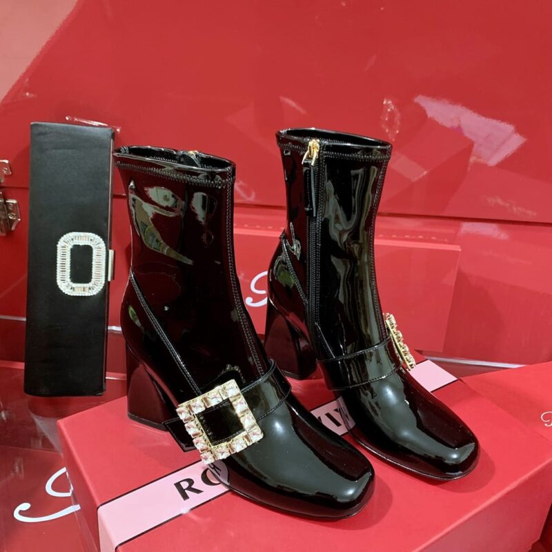 Roger vivier 2022 新款靴子 彈力踝靴