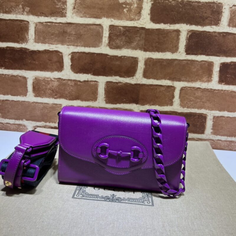 GUCCI古驰Horsebit 1955系列迷你手袋724713