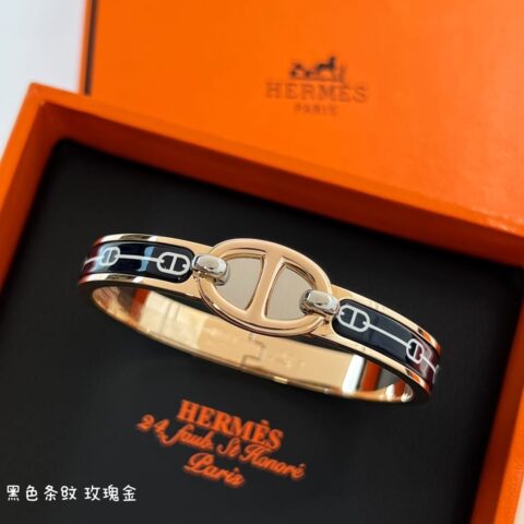 HERMES 爱马仕MINI CLIC CHAINE D'ANCRE BRACELET猪鼻手镯手环