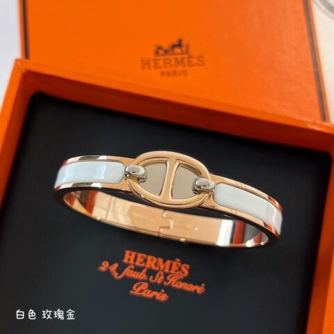 HERMES 爱马仕MINI CLIC CHAINE D'ANCRE BRACELET猪鼻手镯手环