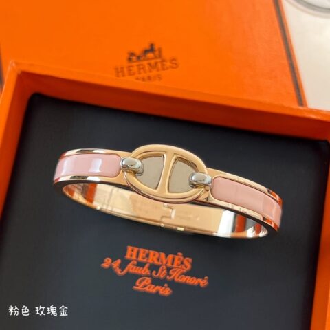 HERMES 爱马仕MINI CLIC CHAINE D'ANCRE BRACELET猪鼻手镯手环