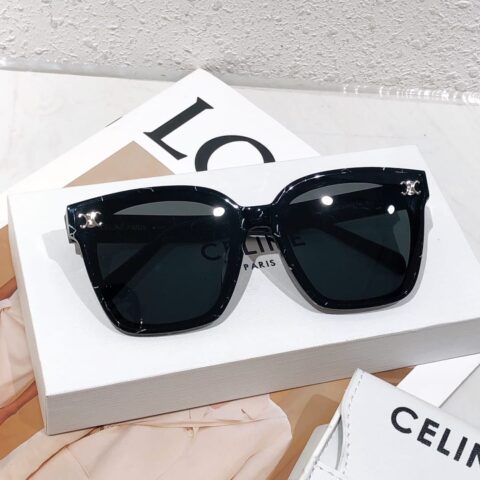 CELINE赛琳凯旋门镜腿字母logo女士太阳眼镜