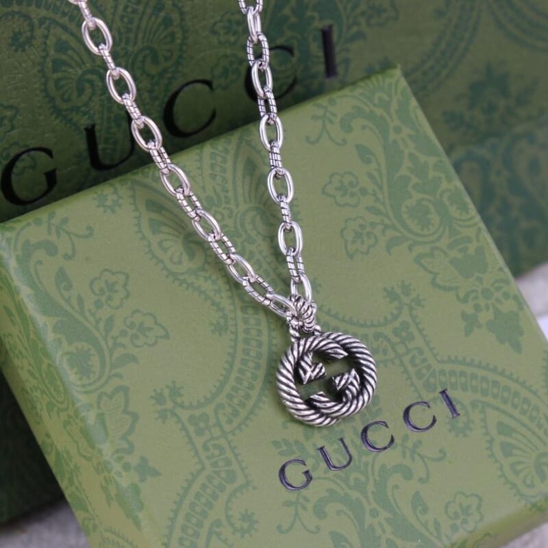 新款古驰gucci双G项链