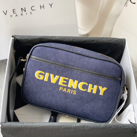 GIVENCHY纪梵希提花编织BONDD相机包1990