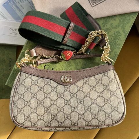 GUCCI OPHIDIA GG SMALL HANDBAG 735132 FABLE 9442