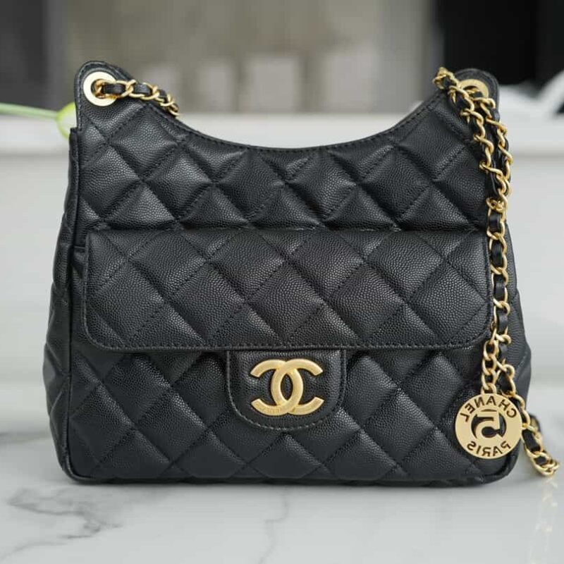 CHANEL 23C早春度假系列  天猫精灵球纹中号流浪包 AS3690