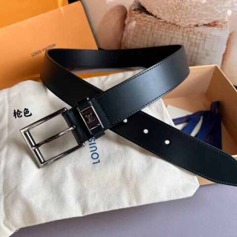LV/路易威登    字母铭纹标注男士Vendome腰带