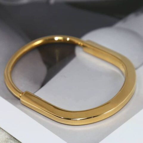 Tiffany Lock满钻 半钻 间隔钻 光面版锁头手镯手环