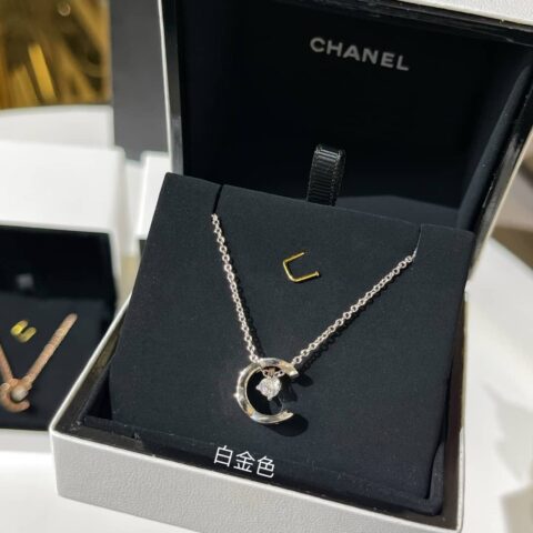 新款☑️CHANEL香奈儿2022 coco crush系列水冰月 月亮项链