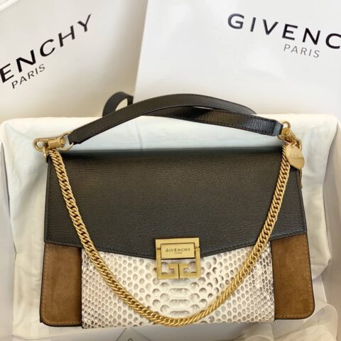 Givenchy纪梵希GV3 Largebag 超大号稀有动物皮拼接1119