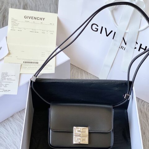 Givenchy纪梵希法国原厂box皮4G金属磁力扣肩背包4g88