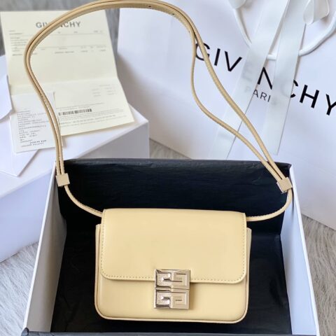 Givenchy纪梵希法国原厂box皮4G金属磁力扣肩背包4g88