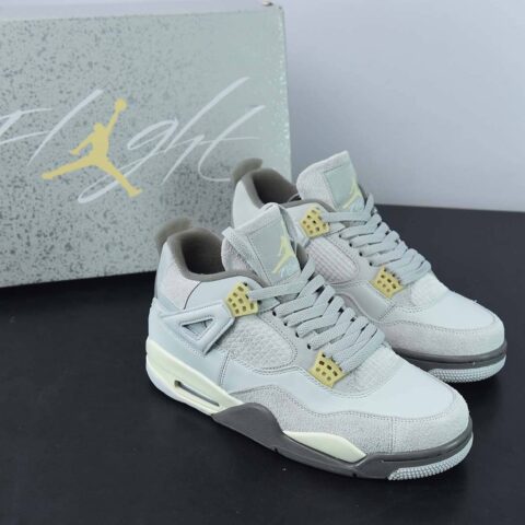 Air Jordan AJ4 SE "Craft" 兔年限定灰兔子男子运动鞋   DV3742-021