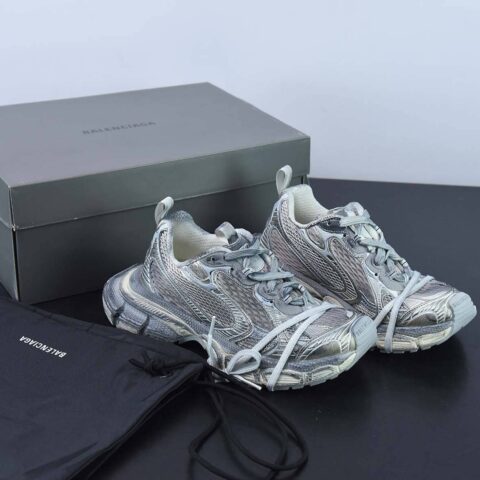 BALENCIAGA 3XL Sneakers 巴黎世家十代网布系带低帮走秀复古老爹鞋