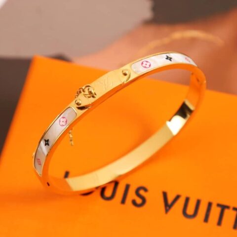 Louis Vuitton 路易威登中古款彩花手镯