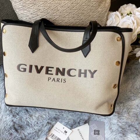 Givenchy纪梵希2020春夏新款BOND帆布购物袋0179