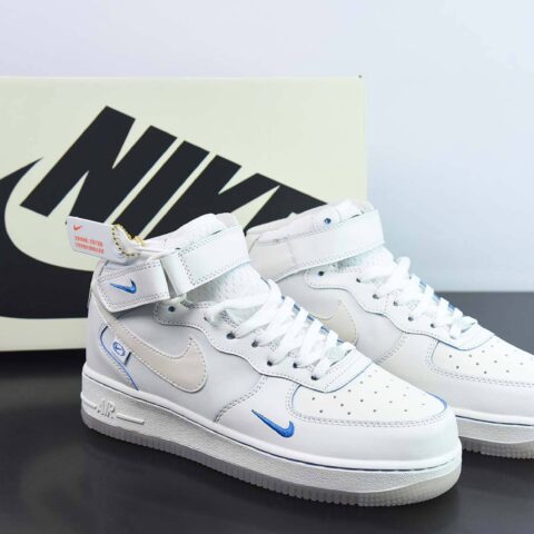 Nk Air Force 1'07 MI'd “Pearl white” “珍珠白” 空军一号中帮休闲板鞋 货号：FB1869-055