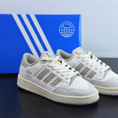 Adidas Originals Centennial 85 Low “皮革米白浅灰”男女款运动鞋 GX2213