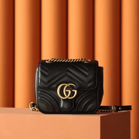 GUCCI GG Marmont mini shoulder bag 739682 AABZC 1000