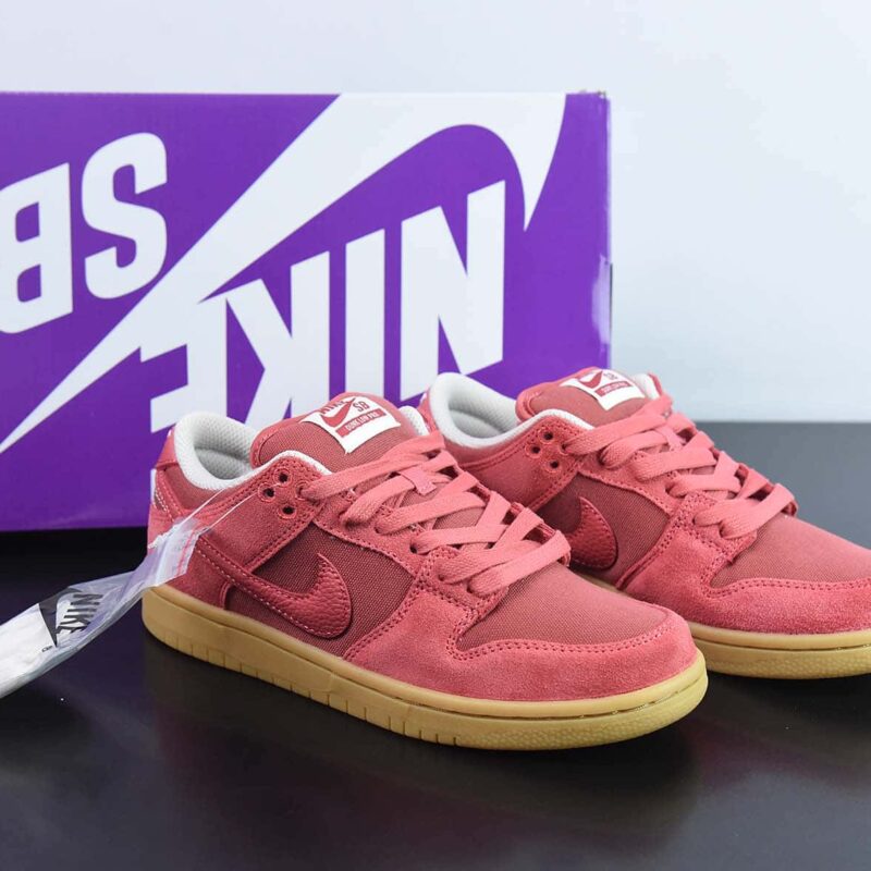 Nike SB Dunk Low Pro QS"Adobe"扣篮系列低帮休闲运动滑板板鞋“红砖土胚生胶”DV5429-600