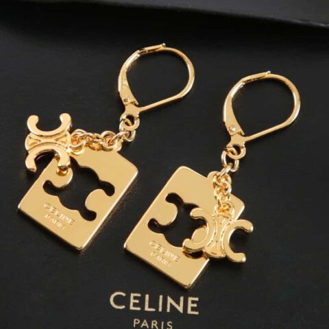 新款Celine赛琳流苏凯旋门耳钉耳环