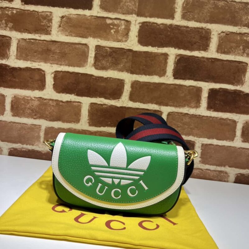 adidas x Gucci联名系列迷你手袋727791