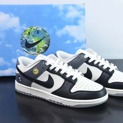 NK SB Dunk Low SB 地球 太阳 蓝天白云 低帮休闲板鞋 货号：BB1609-113