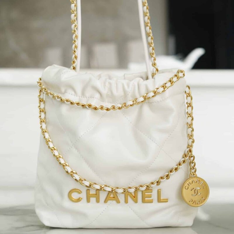 CHANEL 23s春夏新款22Mini bag AS3980白色