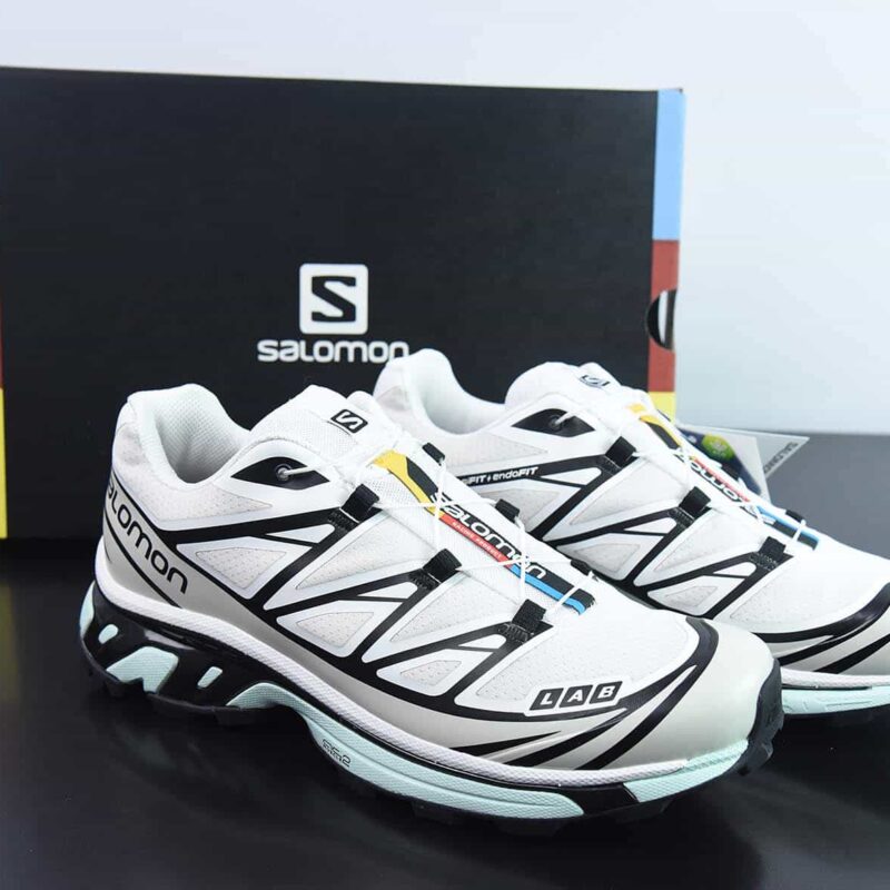 Salomon 萨洛蒙 XT-6 哈士奇 复古机能潮流休闲跑鞋 413173