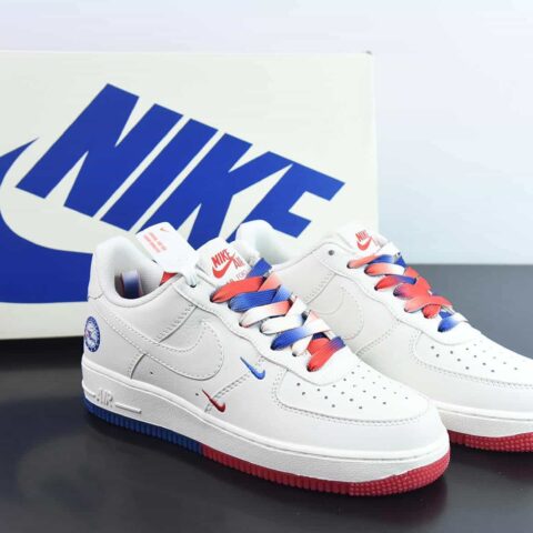 Air Force 1 Low 空军一号低帮百搭休闲运动板鞋迷你双勾 三勾 76ers费城联名 货号:AI5636 156