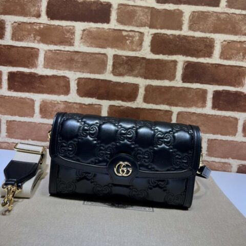 GUCCI古驰GG Matelassé皮革小号手袋724529