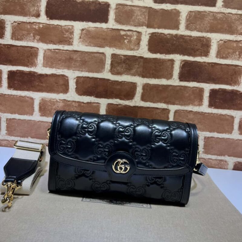 GUCCI古驰GG Matelassé皮革小号手袋724529