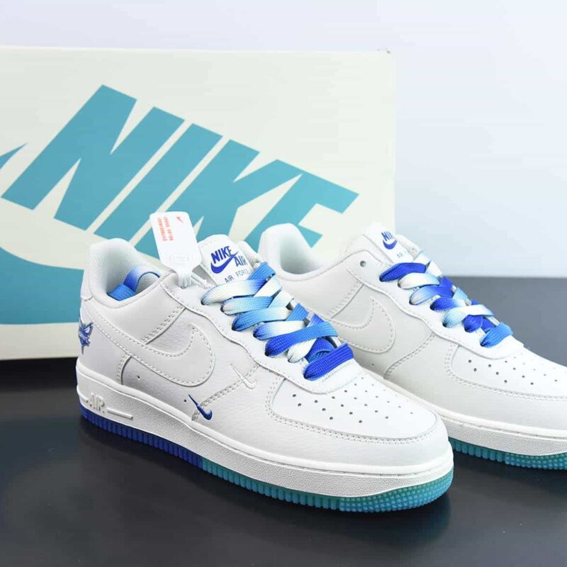 NK Air Force 1 Low '07 米蓝 新奥尔良黄蜂城市限定配色低帮空军一号休闲 货号：QP5696-901