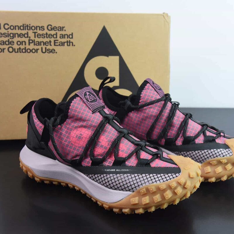 Nike ACG Mountain Fly Low GORE-TEX 户外登山运动鞋/粉色 货号：DC9045 500