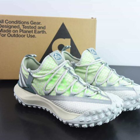 Nike ACG Mountain Fly Low GORE-TEX 户外登山运动鞋/荧光绿 货号：DJ4030 001