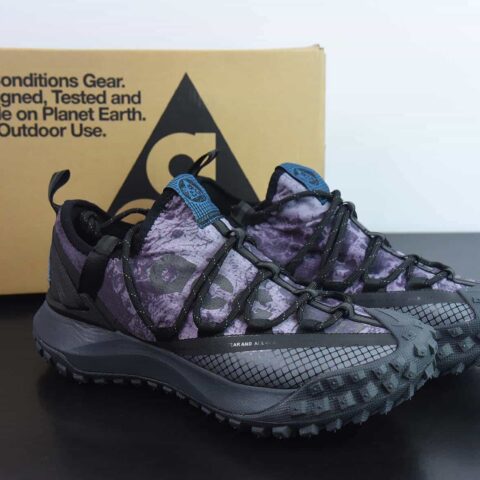 Nike ACG Mountain Fly Low GORE-TEX 户外登山运动鞋/紫色 货号：DC9660-001