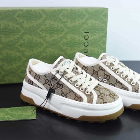 Gucci古驰   202ss春夏季新色Tennis 1977 Print Sneaker运动鞋