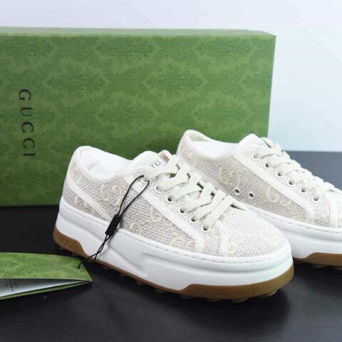 Gucci古驰   202ss春夏季新色Tennis 1977 Print Sneaker运动鞋