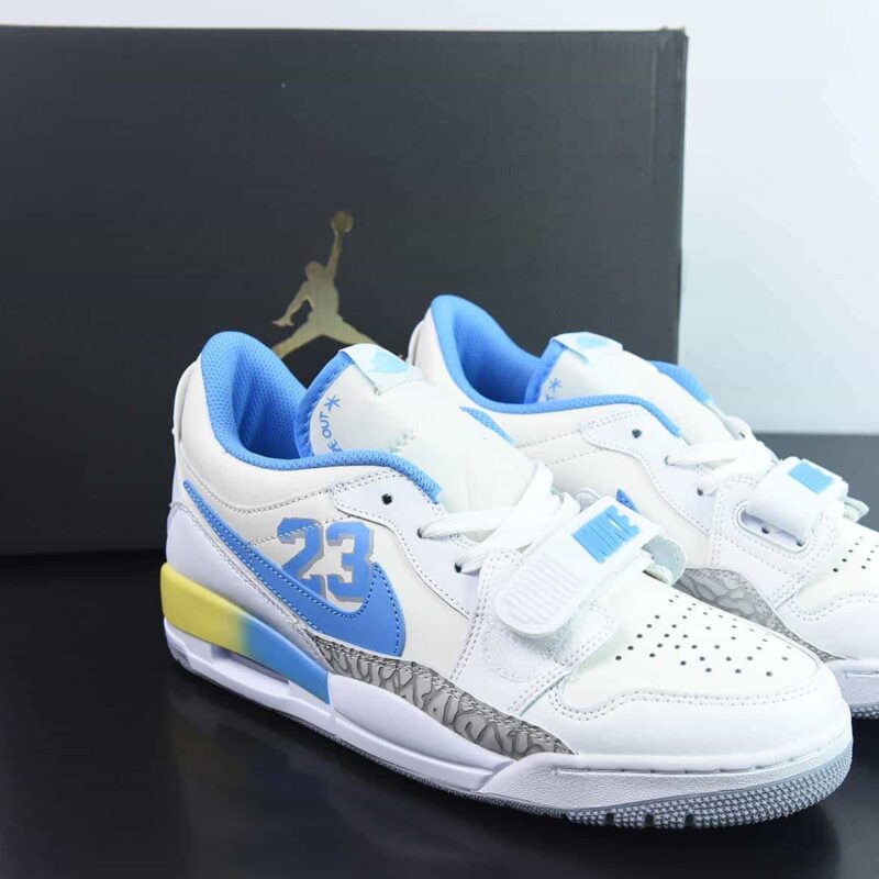 NK Air Jordan Legacy AJ312 Low 头层魔术贴三合一板鞋 货号：FJ7223-141